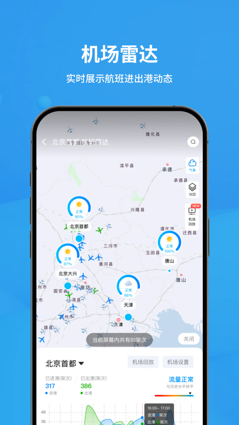 飞常准: 飞行旅客更喜欢的专业APP