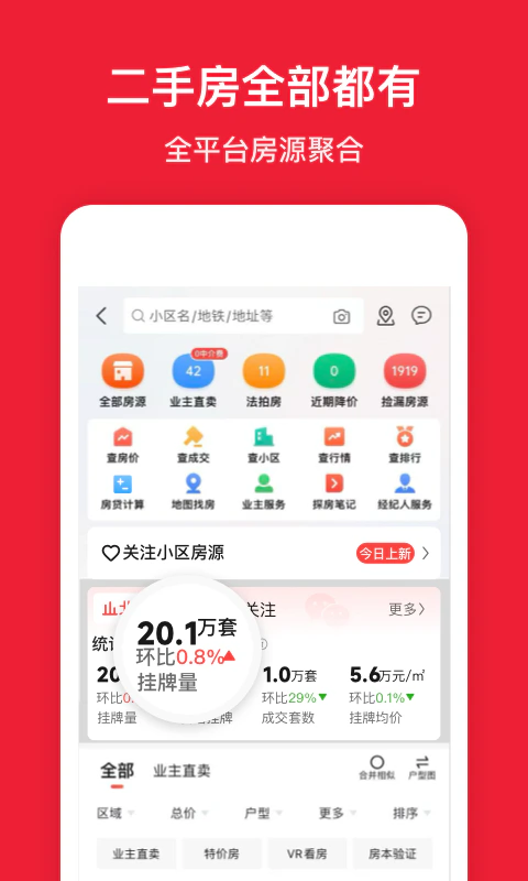 房天下: 搜房买房卖房租房装修大平台