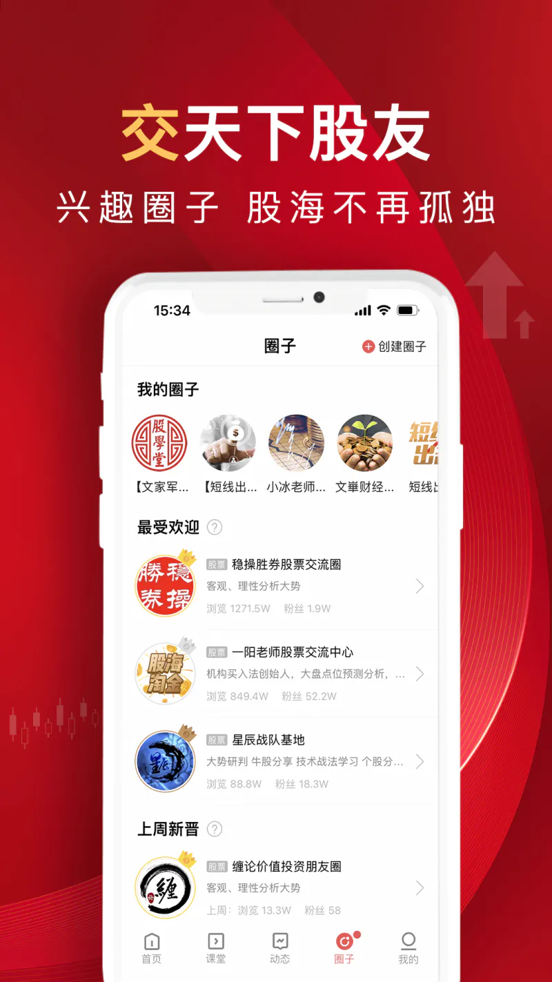 呱呱财经截图