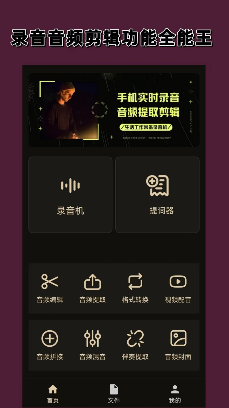 录音专家: 手机录音机音频编辑