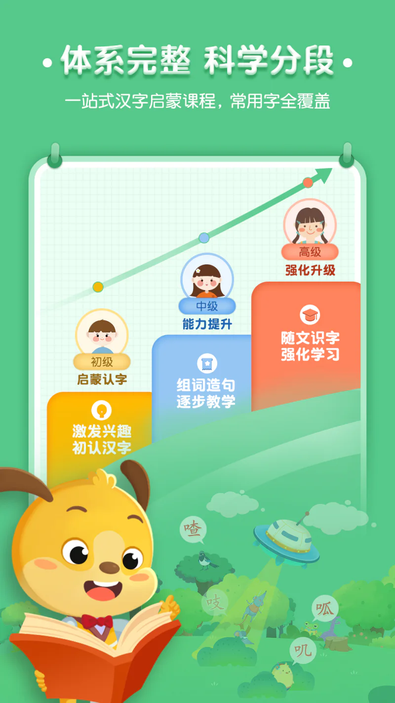 麦田认字: 趣味识字启蒙，轻松学汉字！