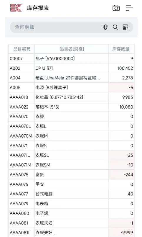 亿看ERP截图