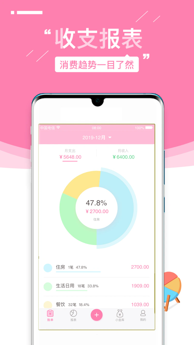 可萌记账截图
