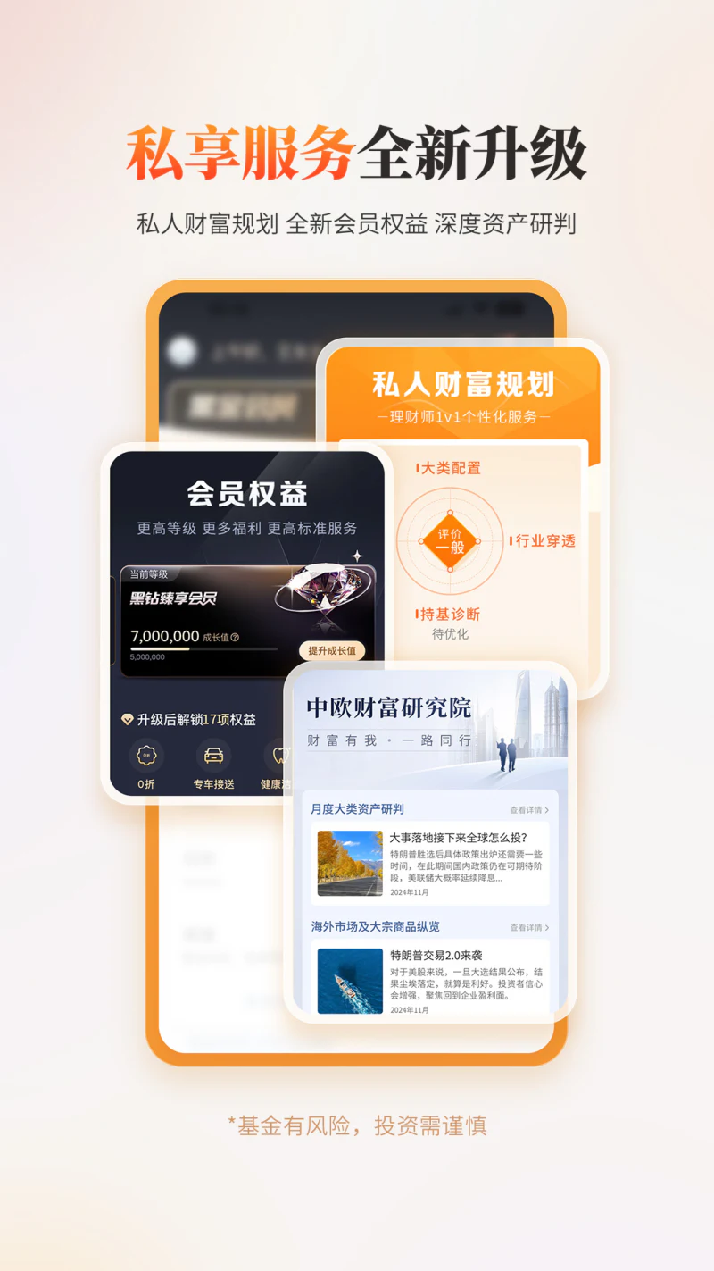 中欧财富截图