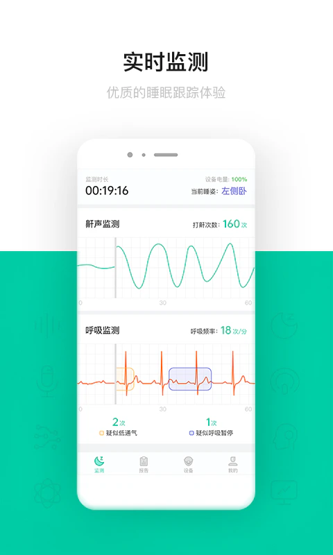 呼噜圈呼吸监测: 科技创造优质睡眠-云中飞呼噜圈