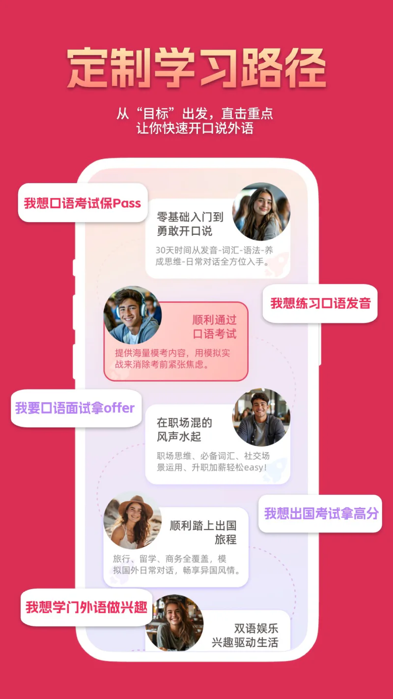 全球说: 让你身临其境畅说外语
