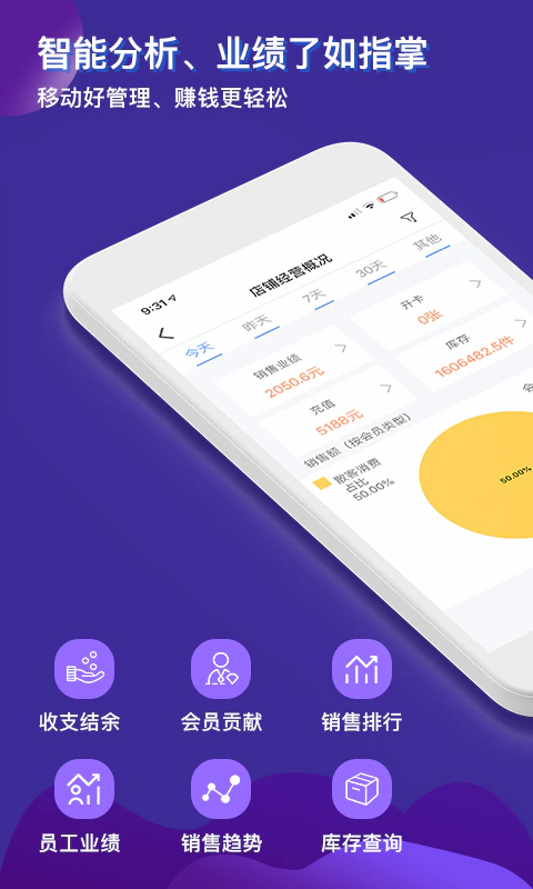智讯开店宝: 优质店铺会员管理收银系统