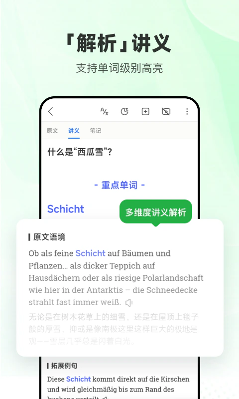 每日德语听力: 每日德语听力是学习德语的听力软件