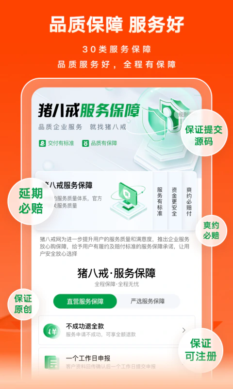 猪八戒: 找专业人做专业事
