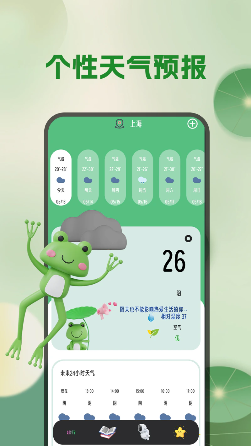 天气预报截图